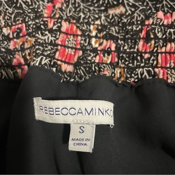 Rebecca Minkoff Ghiradelle Off-The-Shoulder Floral Print Top Size Small - Picture 4 of 5